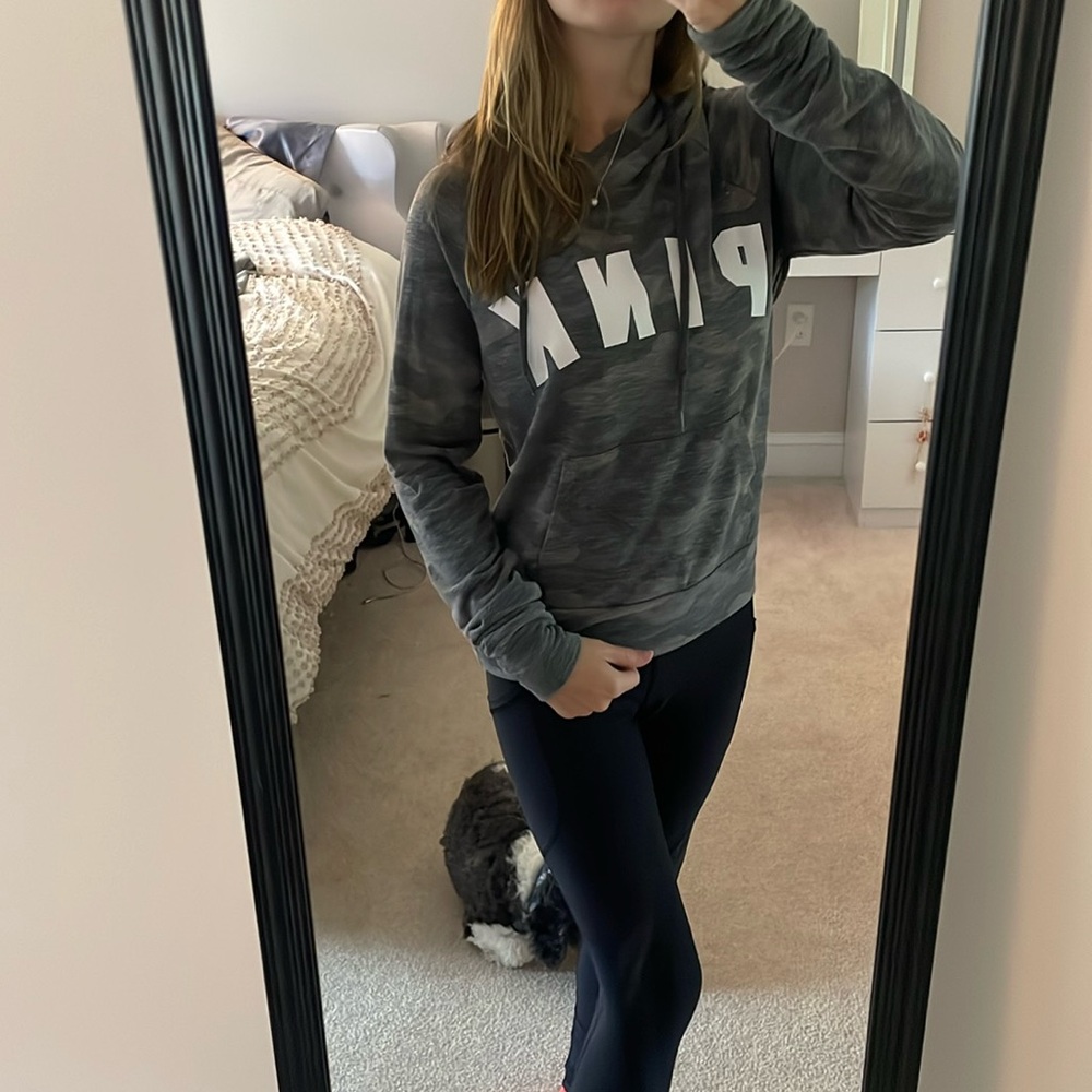 Camo VS Pink Sweatshirt